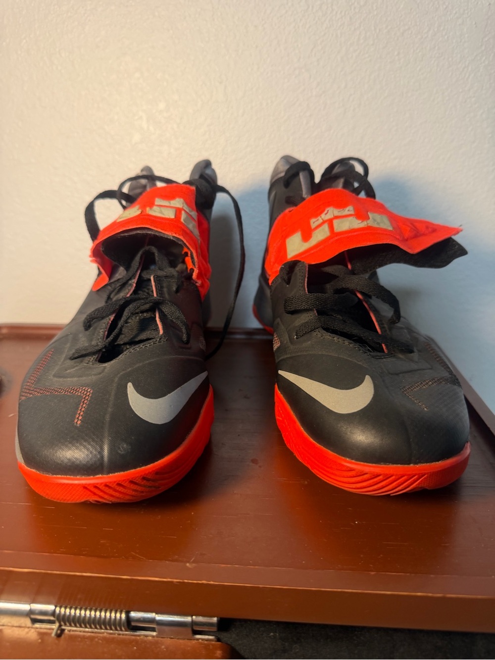 LeBron James Black & Red Basketball Shoes